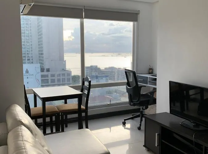 1 Bedroom With Balcony, Fully Furnished Overlooking Manila Bay At Birch Tower, Malate, Manila
