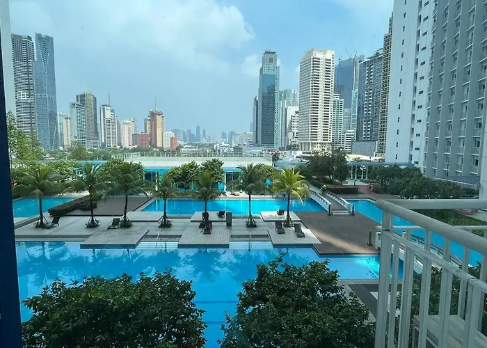 1Br Jazz Bel-Air Makati, Poolview, Trident