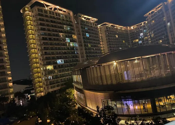 Chic Staycation At Azure With Pool View Fully Furnished