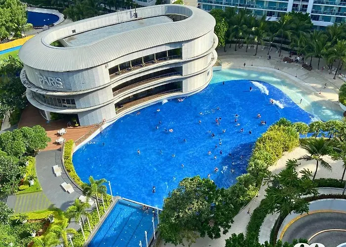 1Br Azure Urban Resort Residences - Beach View By Cozybnb