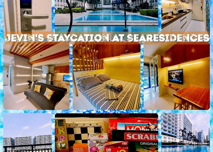 Sea Residences 5Mins Walk To Sm Moa, Arena, Smx, 55