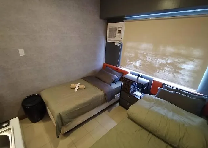 Affordable Studio 2 Twin Beds - City View Edsa