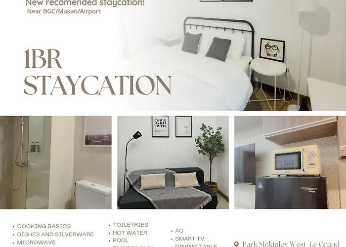 Park Mckinley West 1Br Balcony Near Bgc Makati Airport