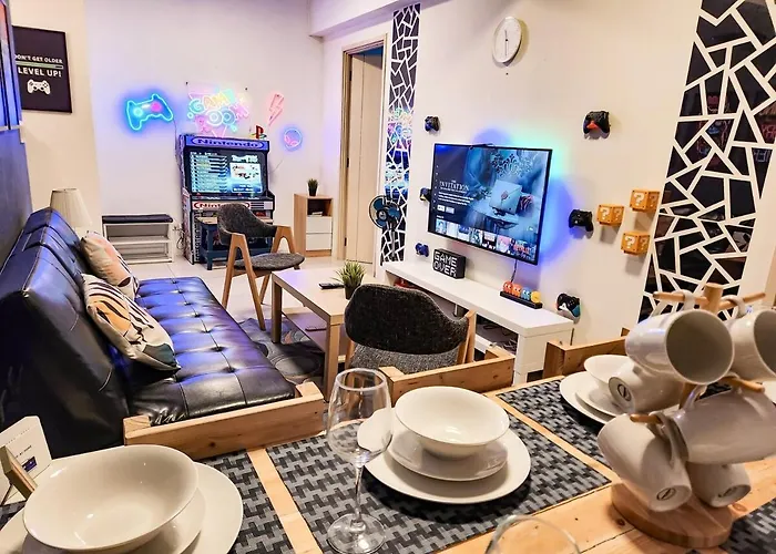 Gaming 2Br In Makati With City View Arcade Netflix