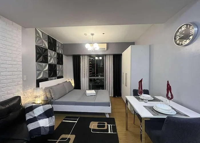 Budget Room At Acqua Private Residences In Mandaluyong - Rockwell & Pasig River View