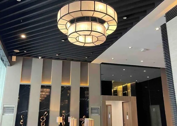 Luxurious 2 Bedroom Oasis In Air Residences With Bar Ktv And Games