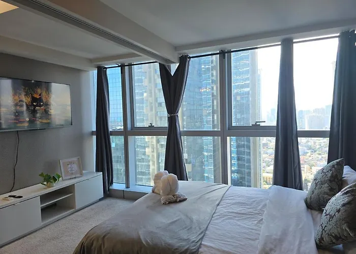 Bgc Cosy Nest Uptown Parksuites Tower 1 Near Nice Restaurants And Malls
