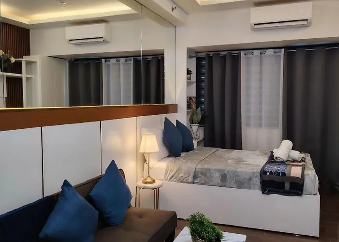 Affordable Modern Studio With Netflix Wifi Balcony In Air Residences