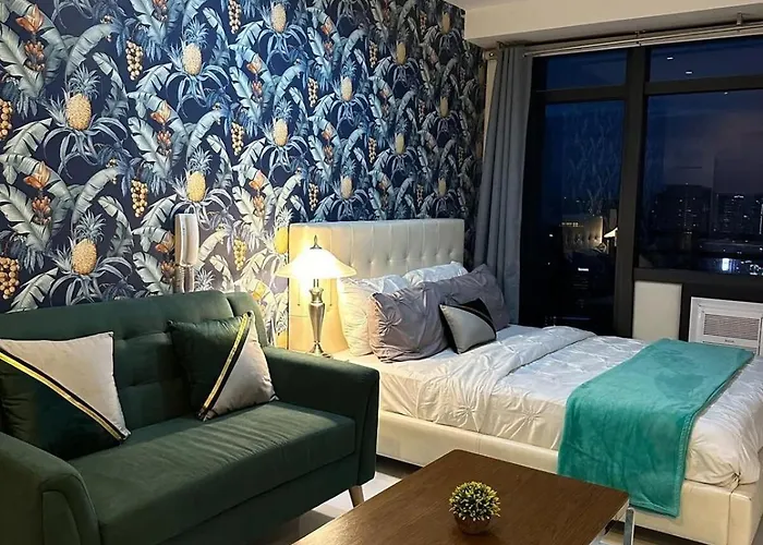 Modern Studio With Balcony In The Gramercy Residences