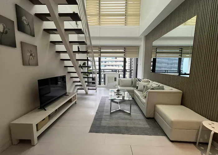 1Br Loft At Gramercy Makati With Free Pool Access And Wifi