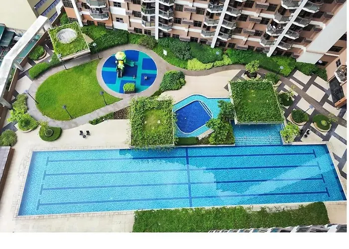 Luxury 1Br Bayfront Staycation - Free Wi-Fi, Swimming Pool, Near Airport, Moa And Picc
