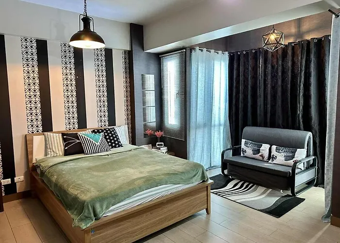 Homey Studio At Two Palm Tree Across Naia T3 Airport