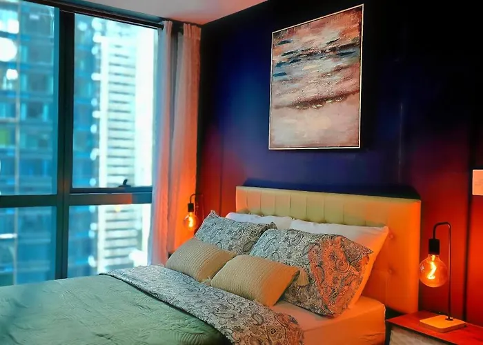 Explore Mitsukoshi Uptown Bgc, Large Tv, Fast Wifi