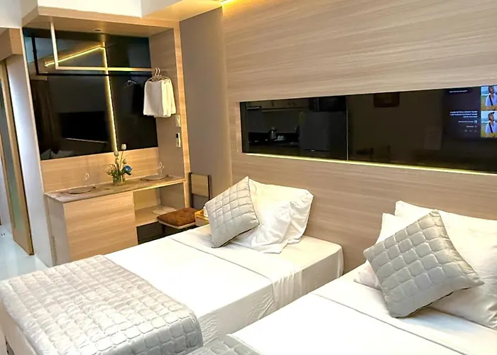 Aiza'S Place With Two Beds In Shell Residences Pasay Near Moa And Naia