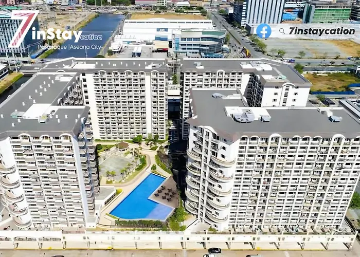 1Br Solemare Aseana Moa Okada Ayala Bay Mall Cod Paranaque W/Wifi