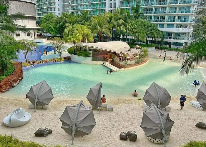 Positano Tower Beach View With Ps4 - Azure Paranaque Resort