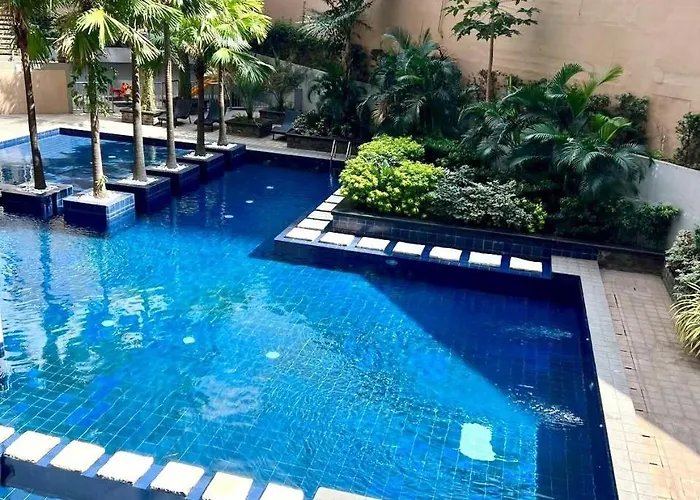 European Vibe 1Br Great River City View Free Pool Gym Internet Netflix Prime Hbo Max 3Rd