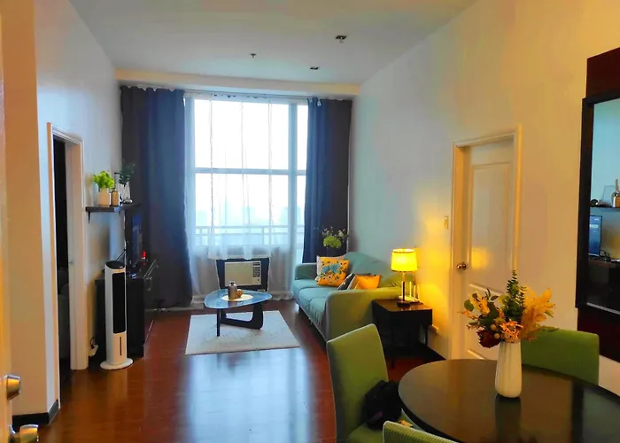 Spacious High Ceiling 2 Bedroom 66Th Flr Corner Unit With Balconies - Free Sauna Pool Gym View Of Skyline Manila Bay-Sunset
