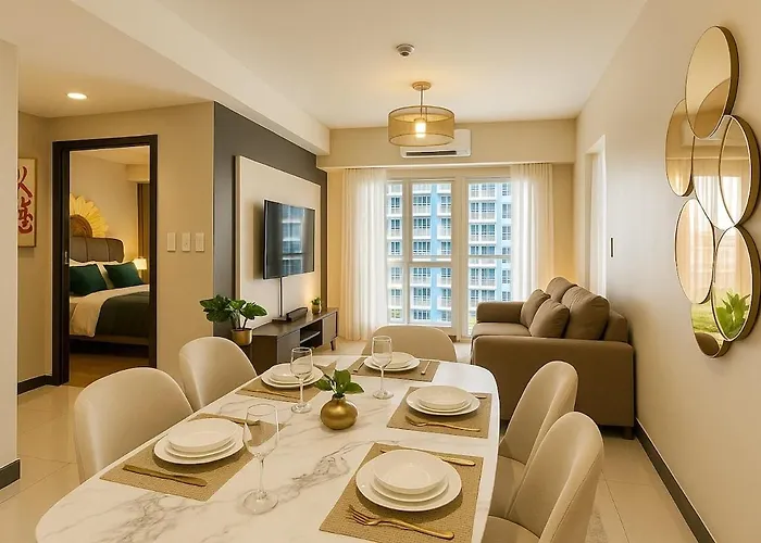Spacious & Luxury 1Br Near Solaire, Okada, Airport