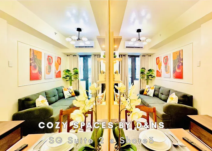 Sm Moa Near Naia Airports 1 Bedroom With Balcony Sg Suite 2 At Shore 3