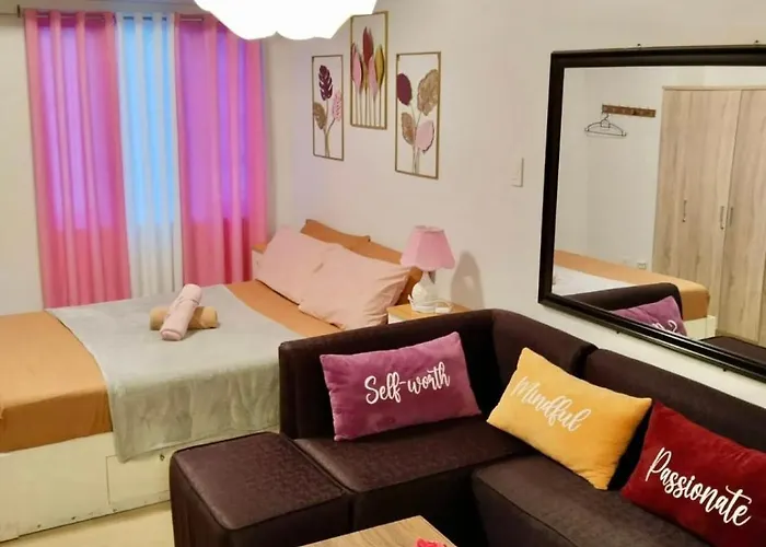 M Place Cassandra Staycation Affordable Budget Cozy Condo With Fast Internet Connection That Feels Like Home
