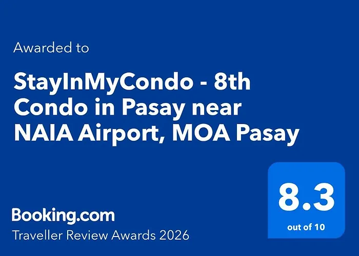 Stayinmycondo - 8Th Condo In Pasay Near Naia Airport, Moa Pasay