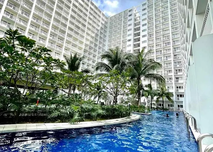 Direct Pool Access In Shore Residences Near Sm Moa
