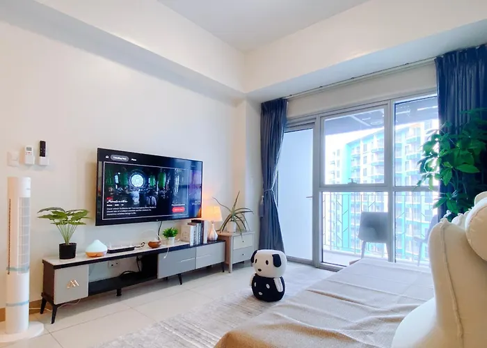 120 Sqm Modern 3 Bedrooms Highrise Facing Manila Bay Sunset, Near Manila Airports, Okada Casino, Solaire Casino, Moa With Free Parking