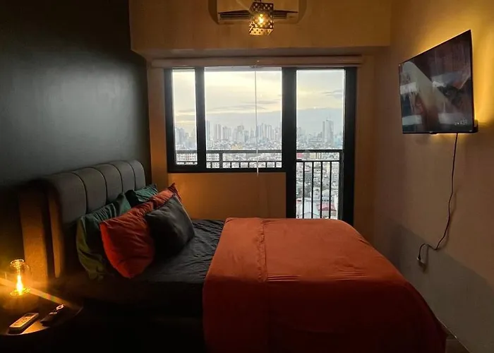 Air Residences Minimal Style Unit W Balcony - Near Trident Tower And Salcedo