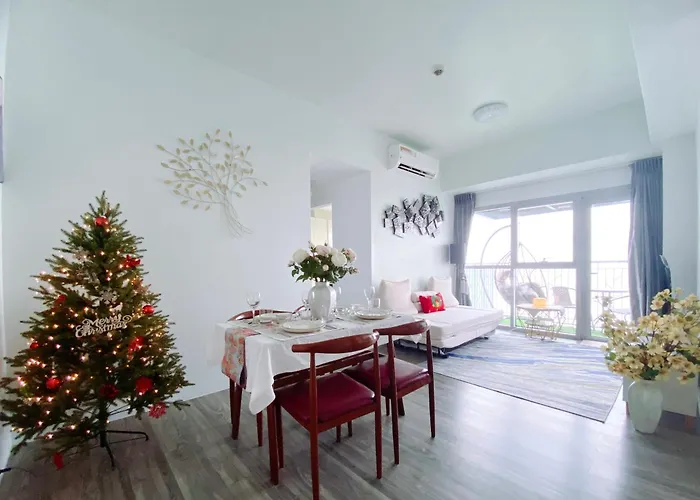 2Br With Magnificent Bayview Garden View Near Okada, Solaire, Airports, Free Parking
