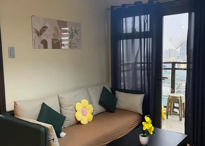 Bayfront Suite In Pasay, With Balcony, Manila Bay View, Near Moa, Okada, Picc, Airport, Wfh Ready Free Pool And Sauna Access