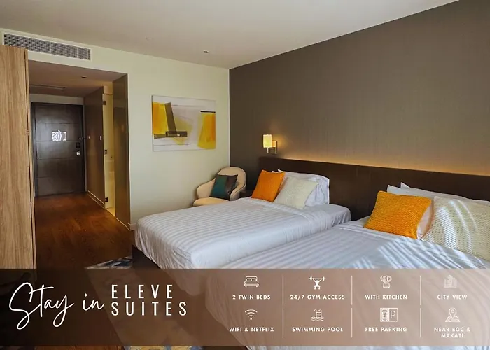 Eleve Suites Twin Suites At Novotel Hotel Residences At Acqua Near Bgc And Makati