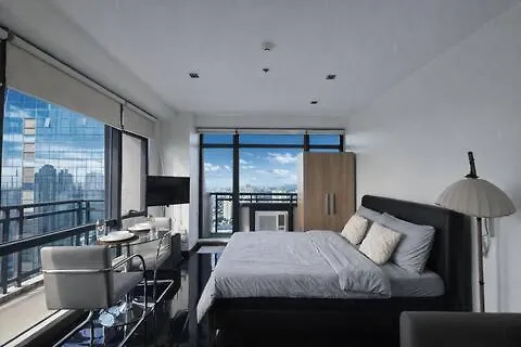 Executive Studio Sunset View In Makati - Private Apartment