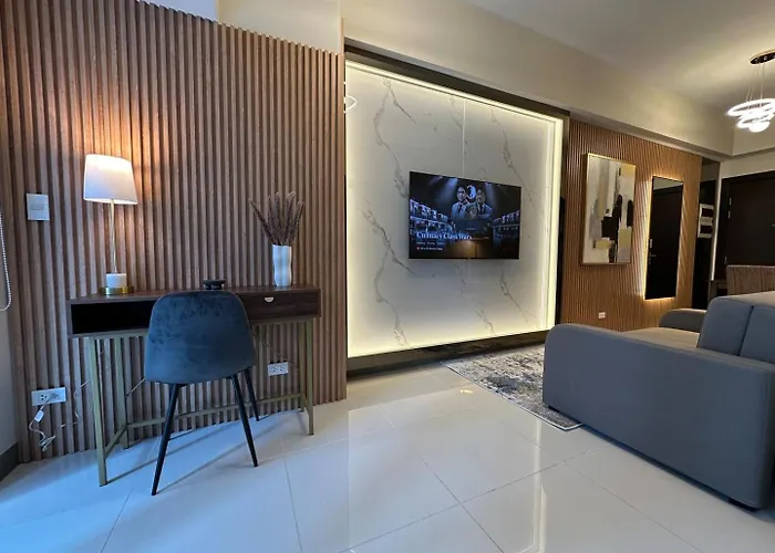 1Br City View Haven + Washer | Modern Bgc Stay