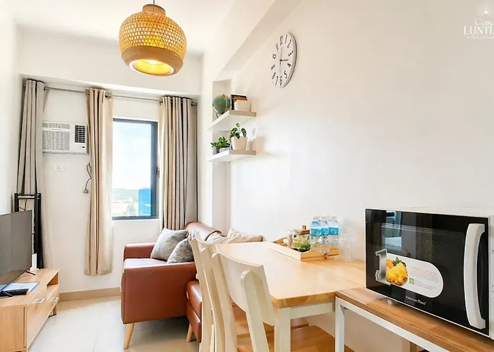 Cozy Japandi 2Br Condo Family Staycation With Wifi By Casa Luntian At The Leaf Residences