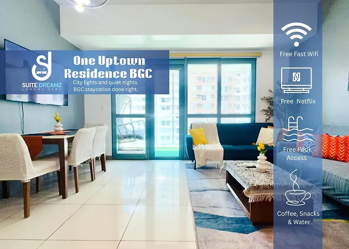 Free Welcome Breakfast, Big Bgc 2Br, Great For 6, 300Mbps Fiber, Steps To Mitsukoshi & Uptown, 25R