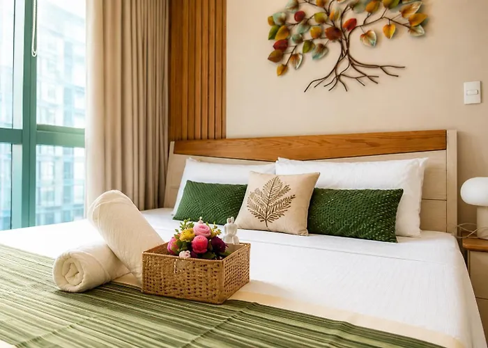 Bgc One Uptown Residence King Bed 3 Min Walk To Malls And Restaurants