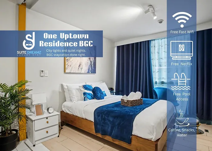 Free Welcome Breakfast, Bgc 1Br, 300Mbps Fiber, Steps To Mitsukoshi & Uptown, 15J
