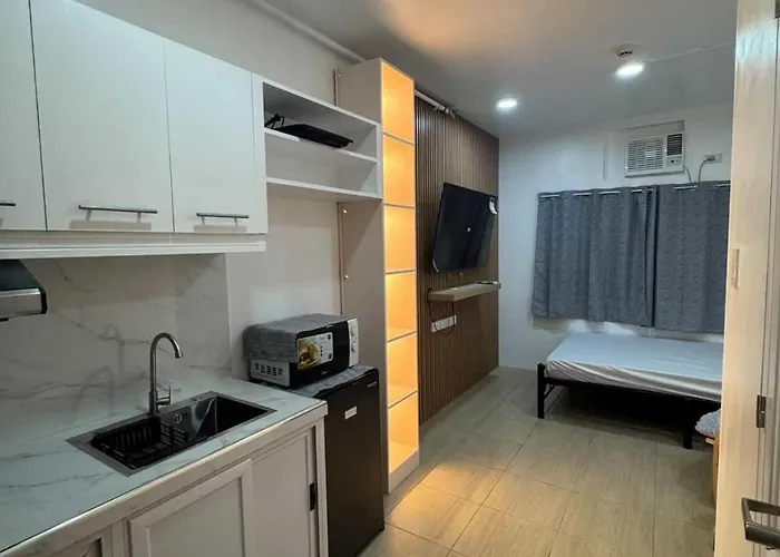 Alabang Studio Room High-Speed Wifi, Pool And Gym Access