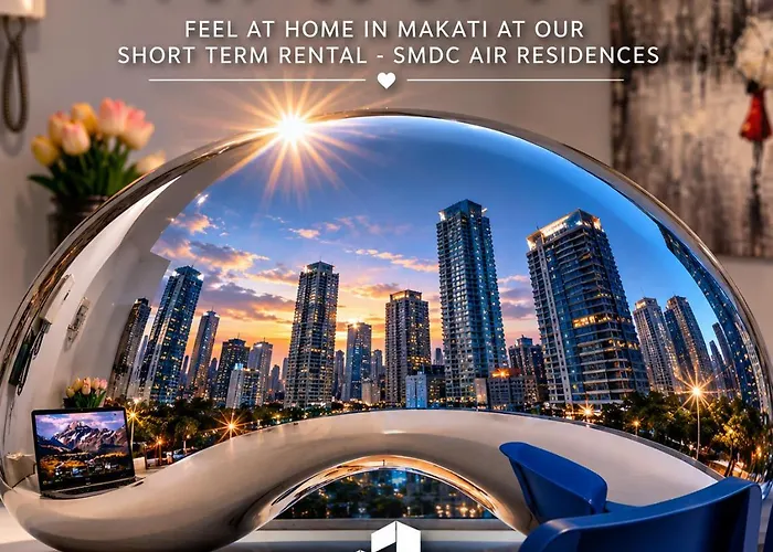 Modern 1Br Condo In Air Residences Makati Near Ayala Cbd City View