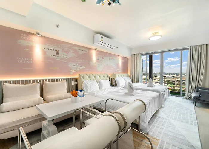 Cozy Suite With Sunset View Near City Of Dreams Casino, Naia Airport, Solaire, Okada, Ayala Malls And Moa