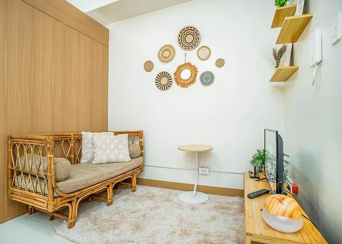 Boho Makati Condo Wi Fi Workspace Red