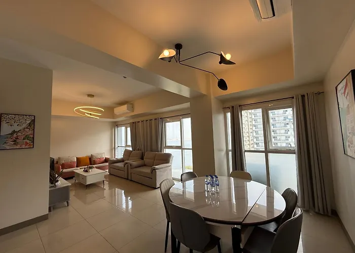 Comfortable 3 Bedroom Seaview Next To Okada Casino Manila Airports Moa