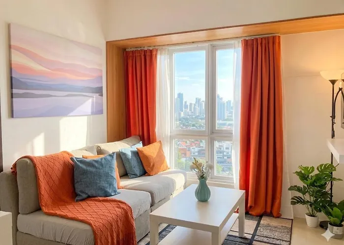 Cozy 2Br City View Condo Near Filoil For Work & Fam