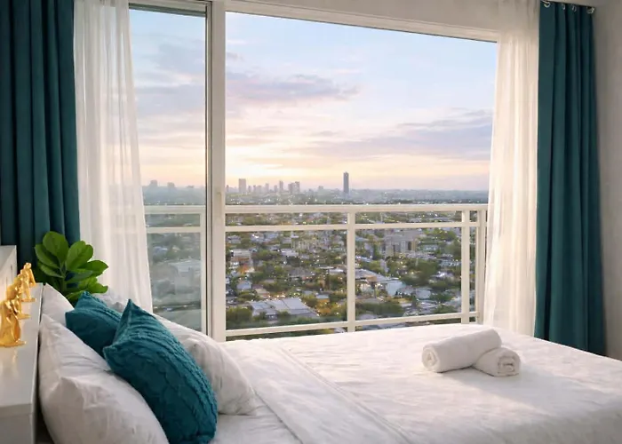 Sunset View 1Br With Balcony And Netflix Azure Near Naia