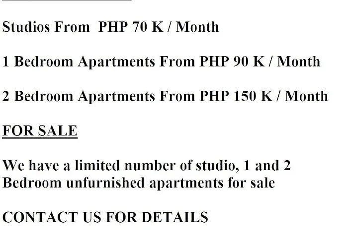 All At Jazz - Makati Tower D High-Floor Serviced Apartments With Skyline Views