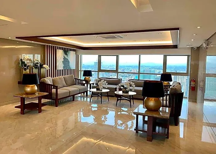 City And Sea View Staycation At Coast Residences