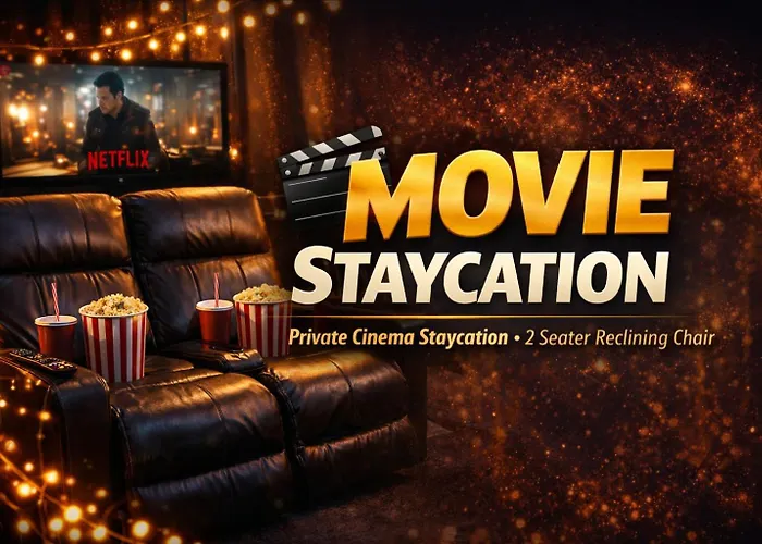 Private Cinema Staycation Recliner Pool With Jacuzzi
