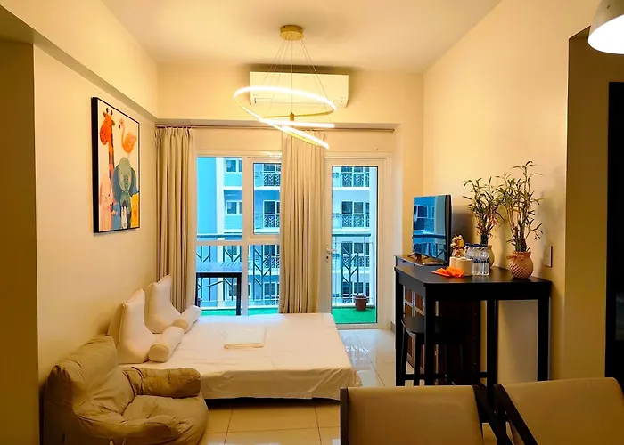 2Br Spacious Apt With Free Pool, View & Gym Access ,Near Moa, Okada & Airport