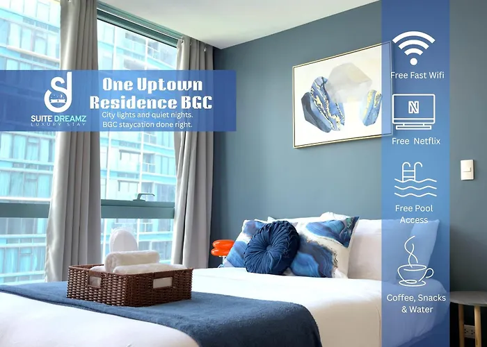 Free Welcome Breakfast, Bgc 1Br, 300Mbps Fiber, Steps To Mitsukoshi & Uptown, 33C1